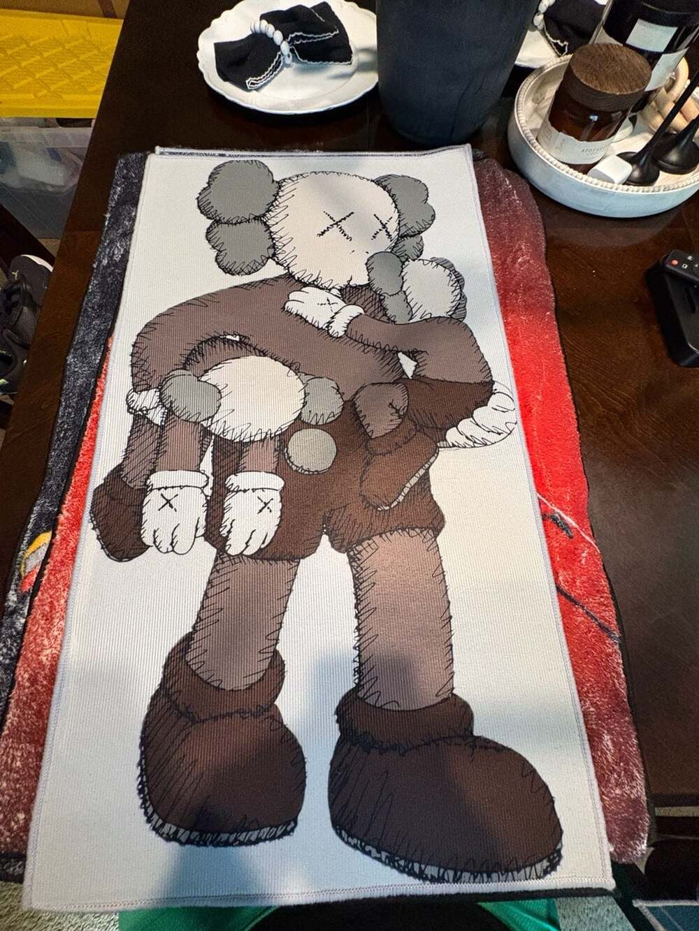 KAWS Clean Slate Art Rug Mat